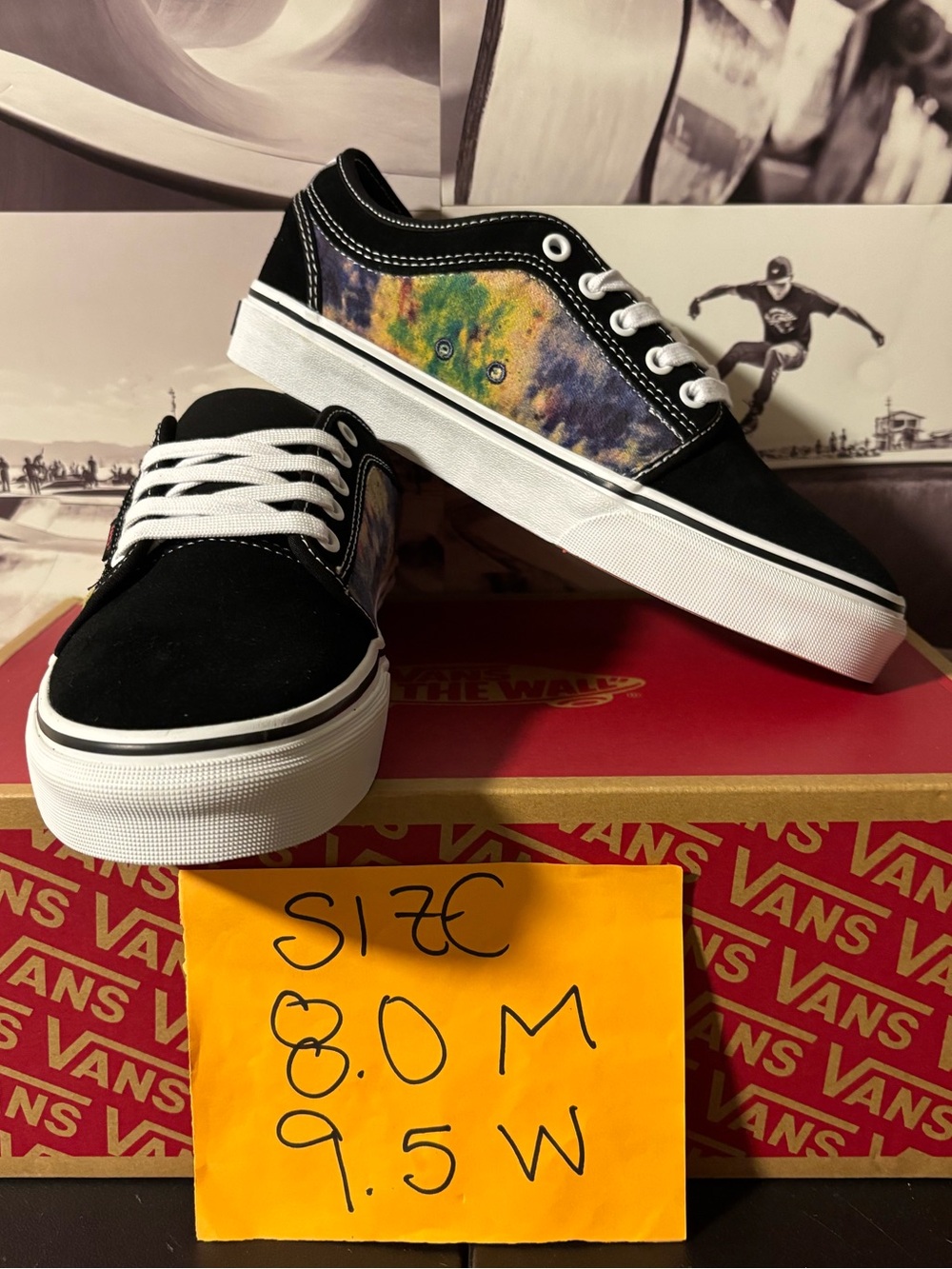 Vans Skate Chukka Low sz 8.0 Men’s 9.5 Woman